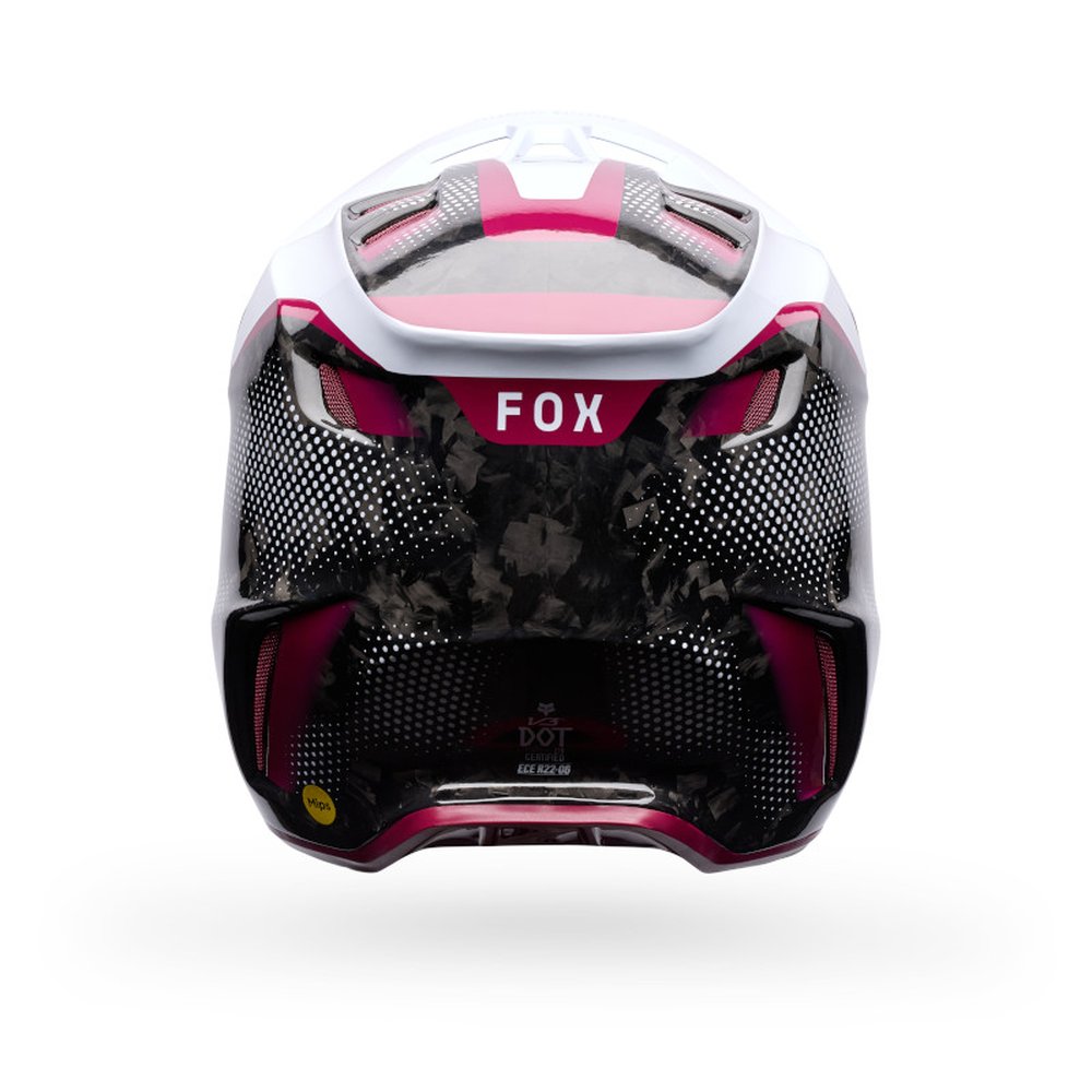FOX V3 RS TACTILE Motocross Helm Weiss