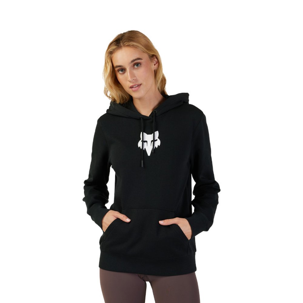 FOX W FOX HEAD FLEECE PO Hoodie für Frauen Schwarz