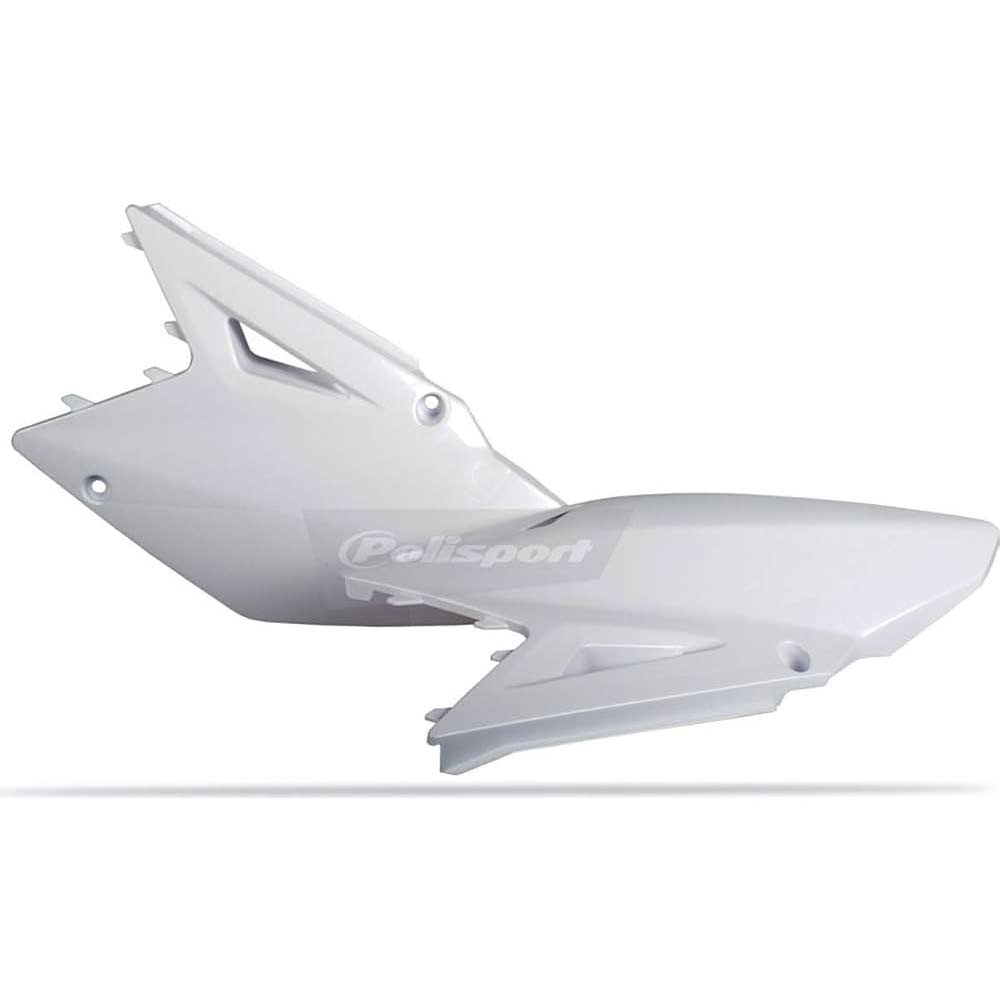 POLISPORT 8601500003 Seitenteile für Suzuki RMZ 450 2008-2017 weiss