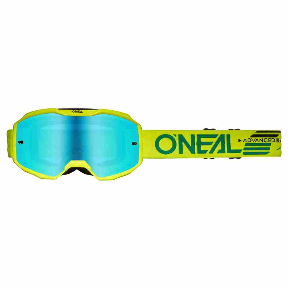 ONEAL B-10 Solid Brille neon gelb - radium blau