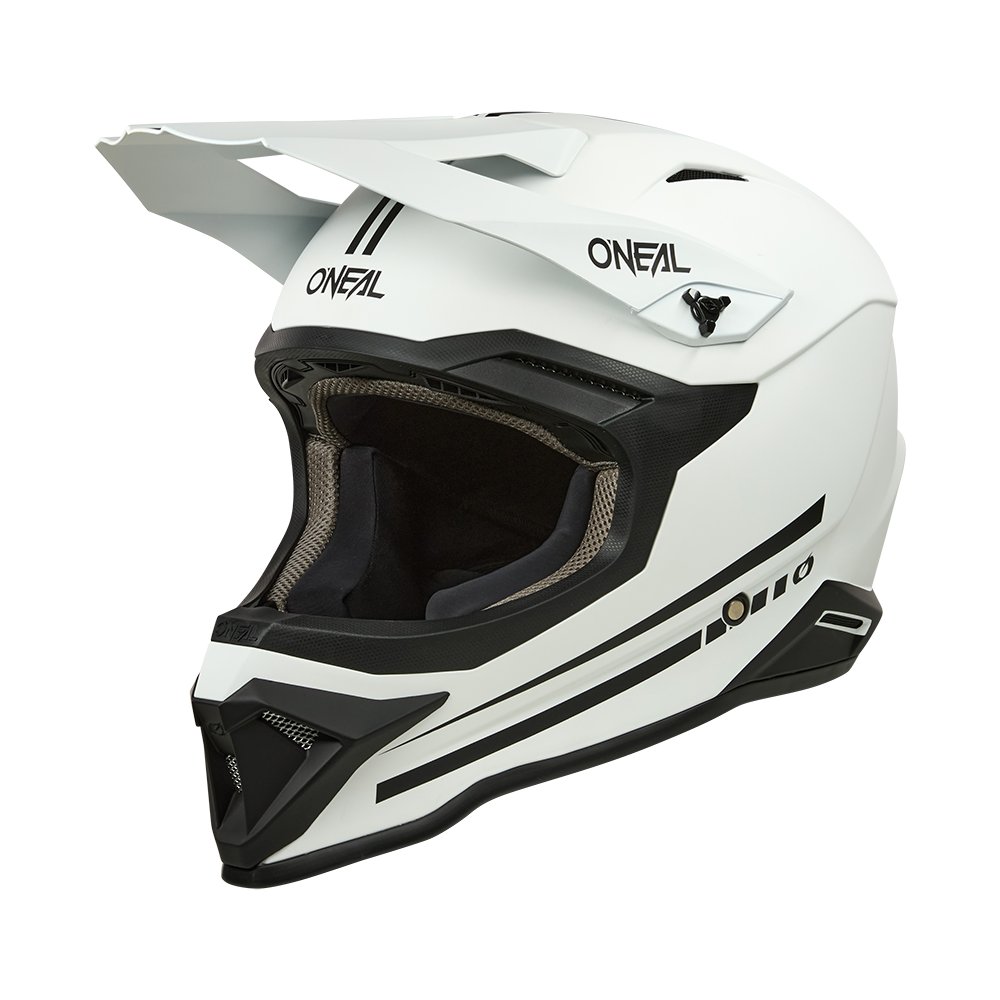 ONEAL 1SRS Motocross Helm Solid weiss