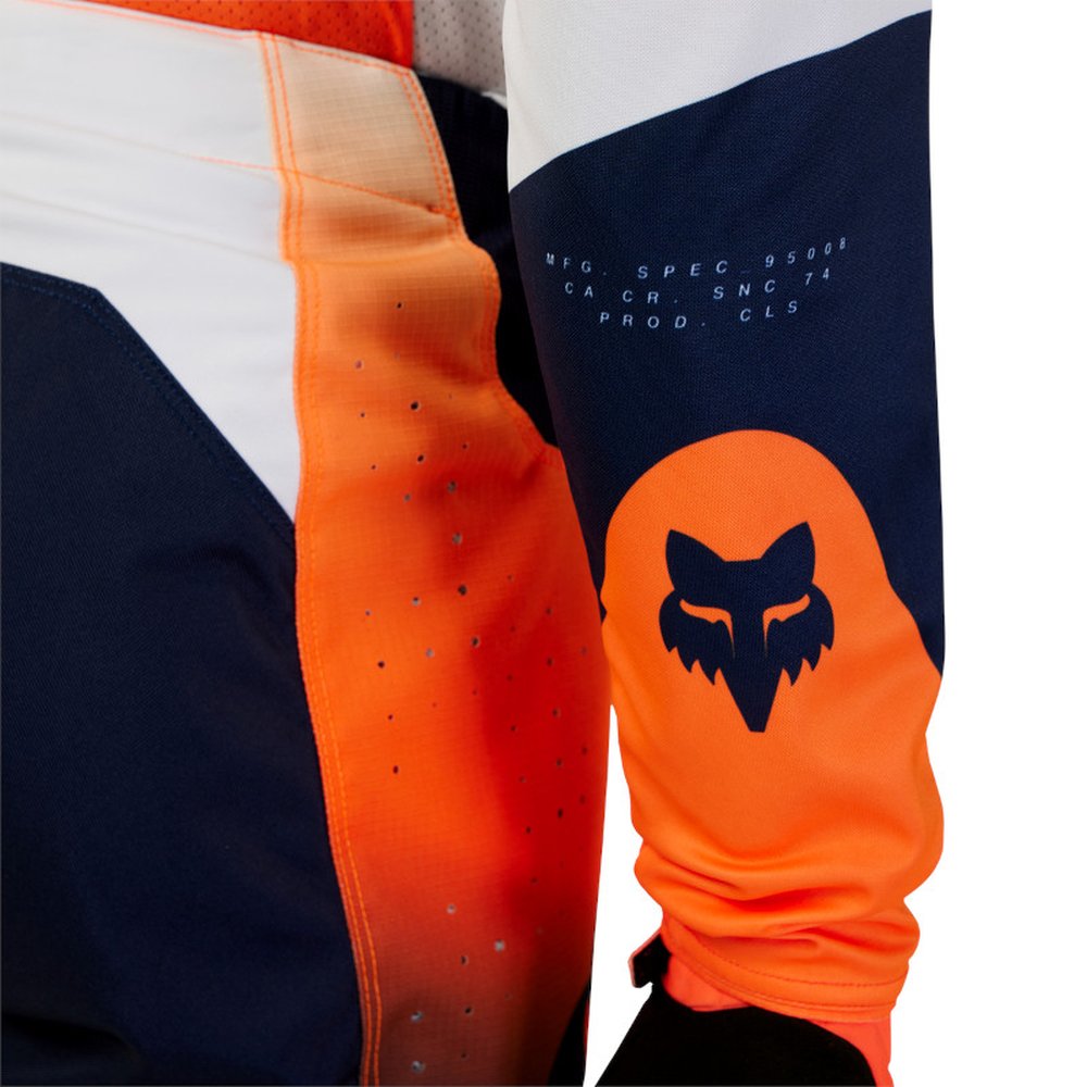 FOX 360 REVISE JERSEY Navy Blau/Orange