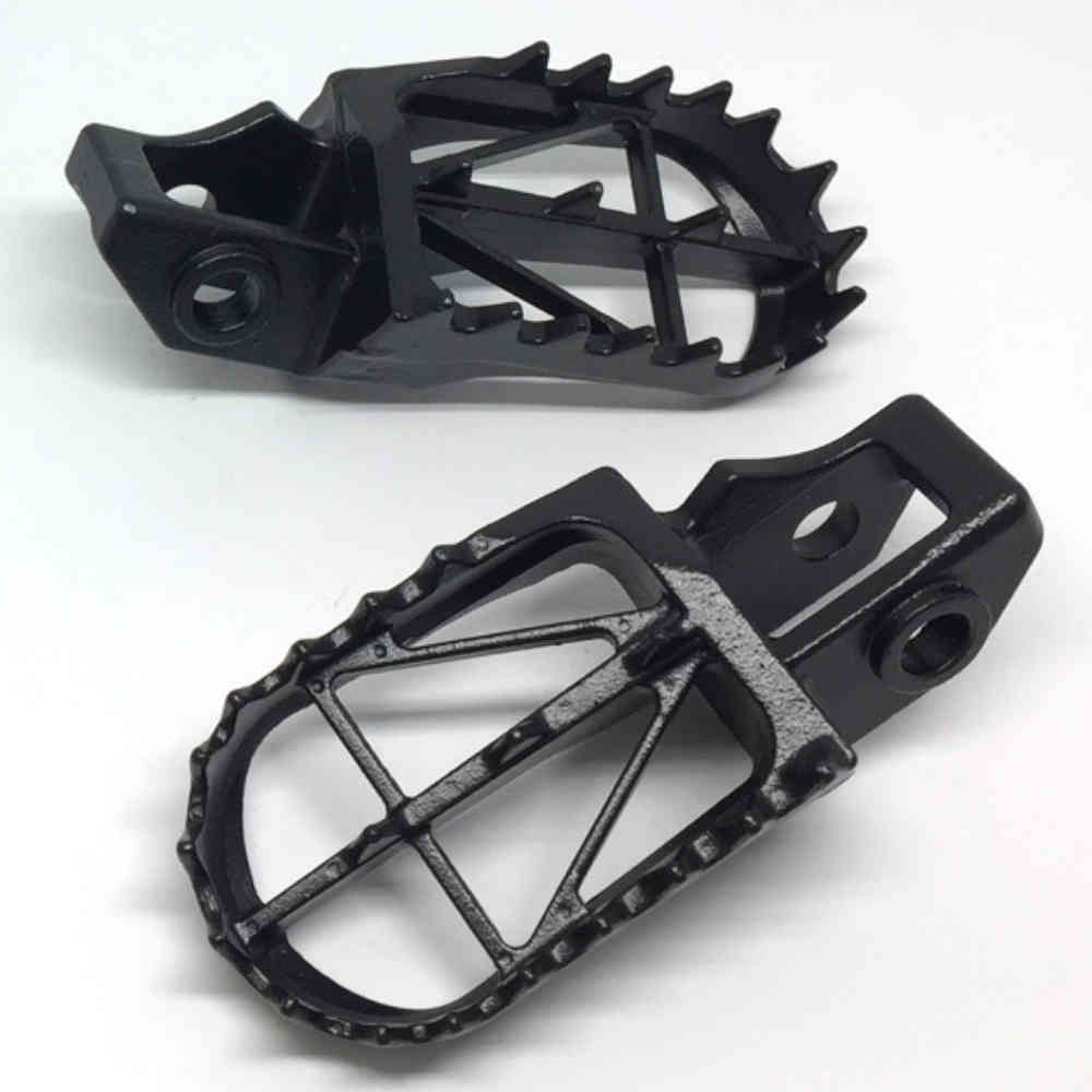 DRC Wide Foot Peg passend für Yamaha YZ/WR 250F/450F 99- Fußrasten schwarz