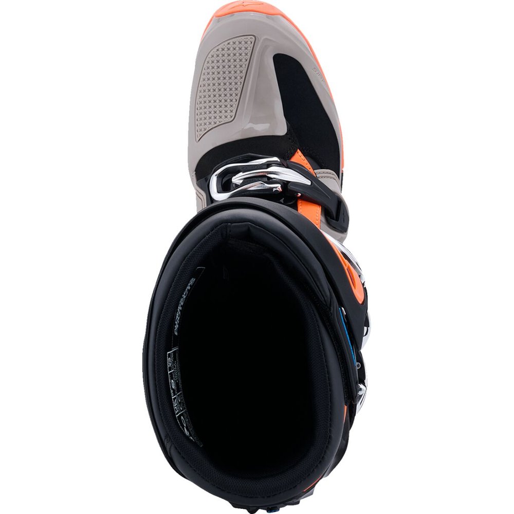 ALPINESTARS Tech 7 Motocross Stiefel schwarz/warm grau/neon orange ALPINESTARS Tech 7 Motocross Stiefel schwarz/warm grau/neon orange