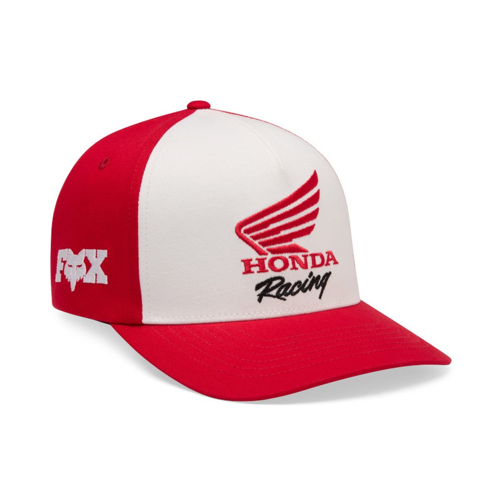 FOX HONDA FLEXFIT HAT Kappe Red
