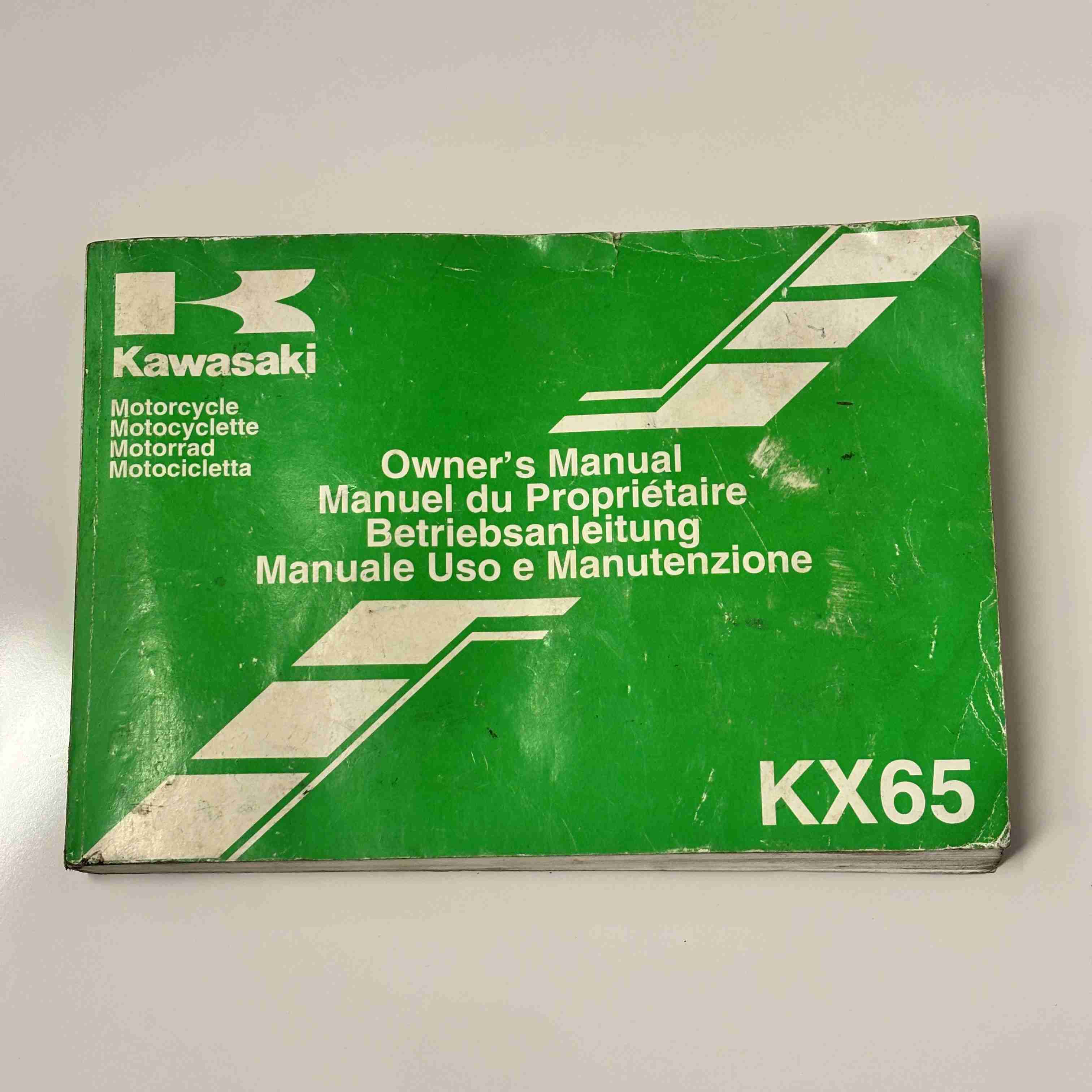 KAWASAKI KX 65 2005 99976-1179 Motorrad-Handbuch gebraucht