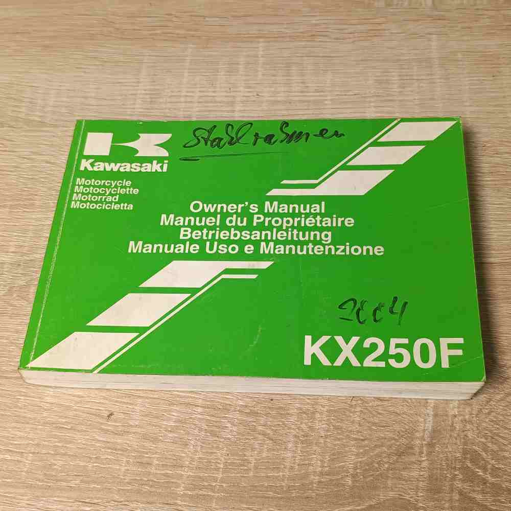 KAWASAKI KX250F (N) 2004 99976-1138 Motorrad-Handbuch gebraucht