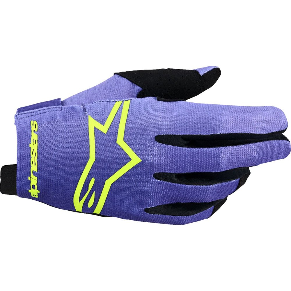 ALPINESTARS Radar MX Gloves lila/Fluo gelb