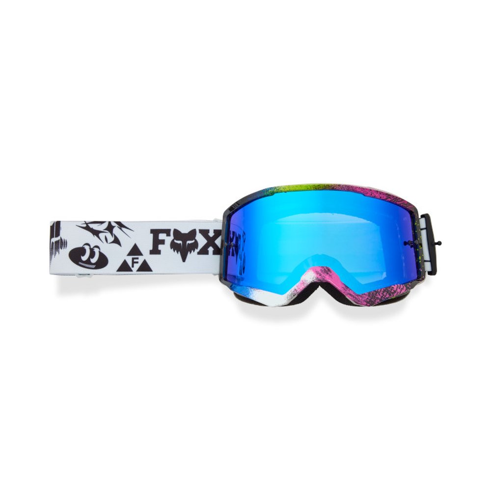 FOX MAIN IMAGE COSMO GOGGLE Brille - SPARK verspiegelt Weiss/Schwarz