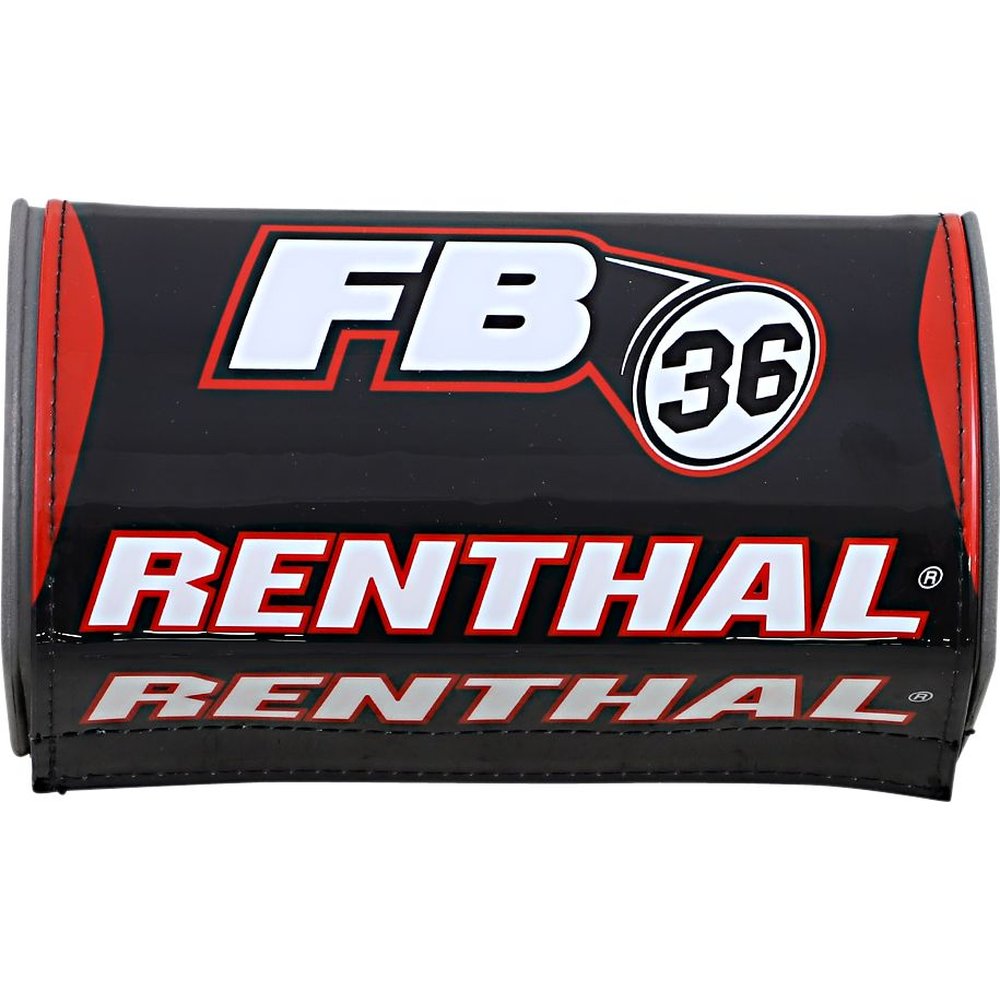 RENTHAL Fatbar 36 Pad Lenkerpolster schwarz/weiss/rot
