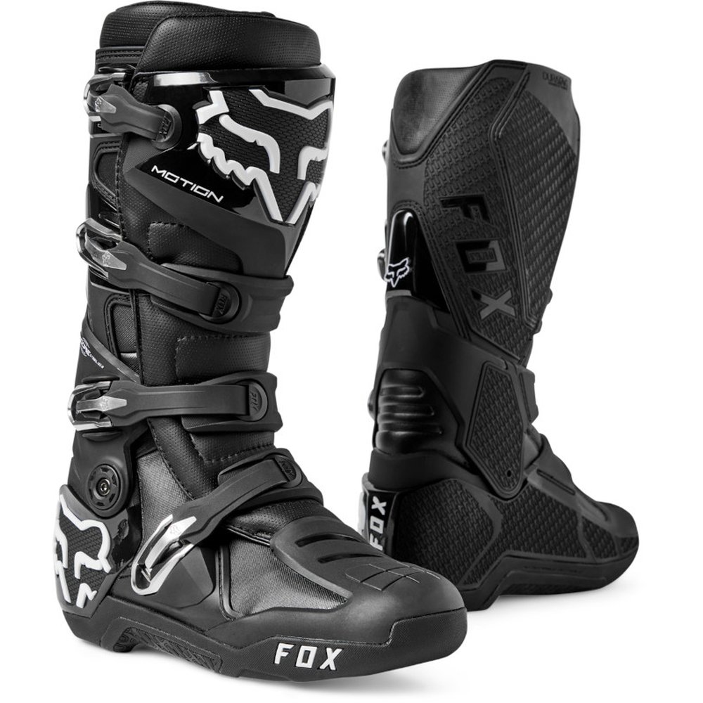 FOX MOTION BOOT Motocross Stiefel Schwarz