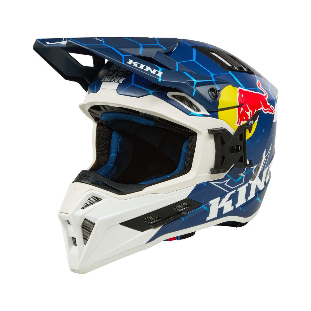 KINI RED BULL EXC Motocross Helm 1.0 blau/weiss KINI RED BULL EXC Motocross Helm 1.0 blau/weiss