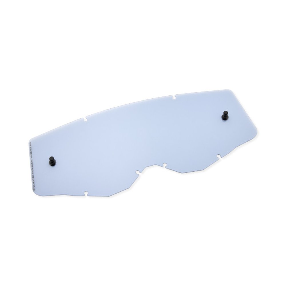 FOX MX24 YOUTH MAIN LEXAN Ersatzscheibe nicht verspiegelt Hell Grau