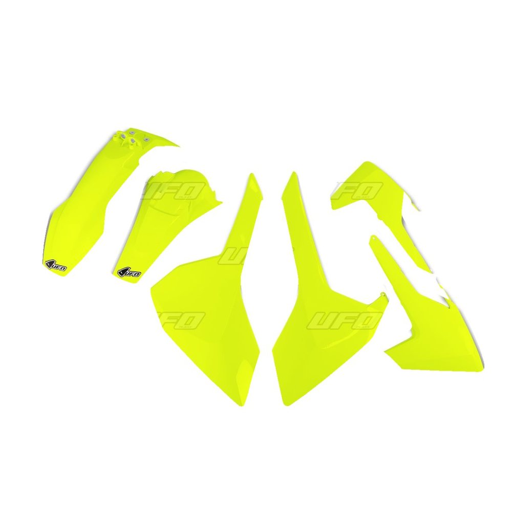 UFO Komplettes Karosserie-Kit Plastikteile Husqvarna TX/TE/FE 17-19 gelb