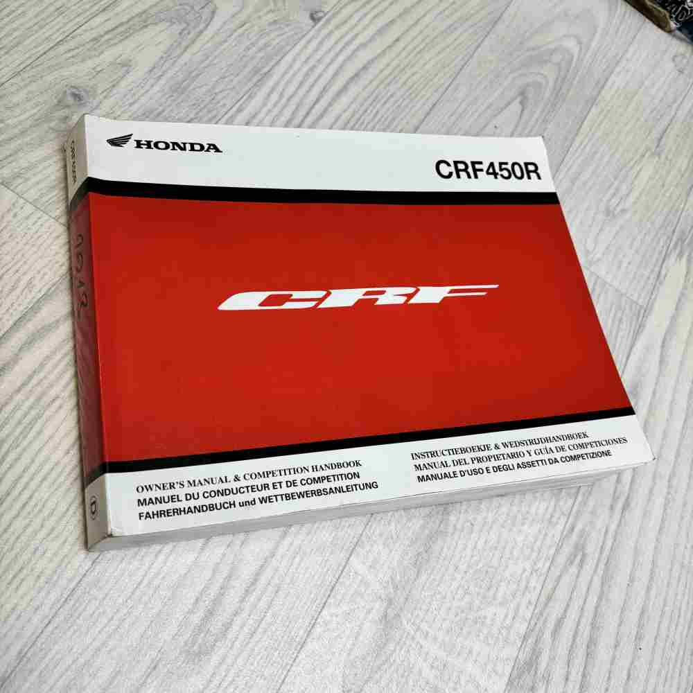 HONDA CRF 250 R 2013 3RKRN660 00X3R-KRN-6600 Motorrad-Handbuch gebraucht