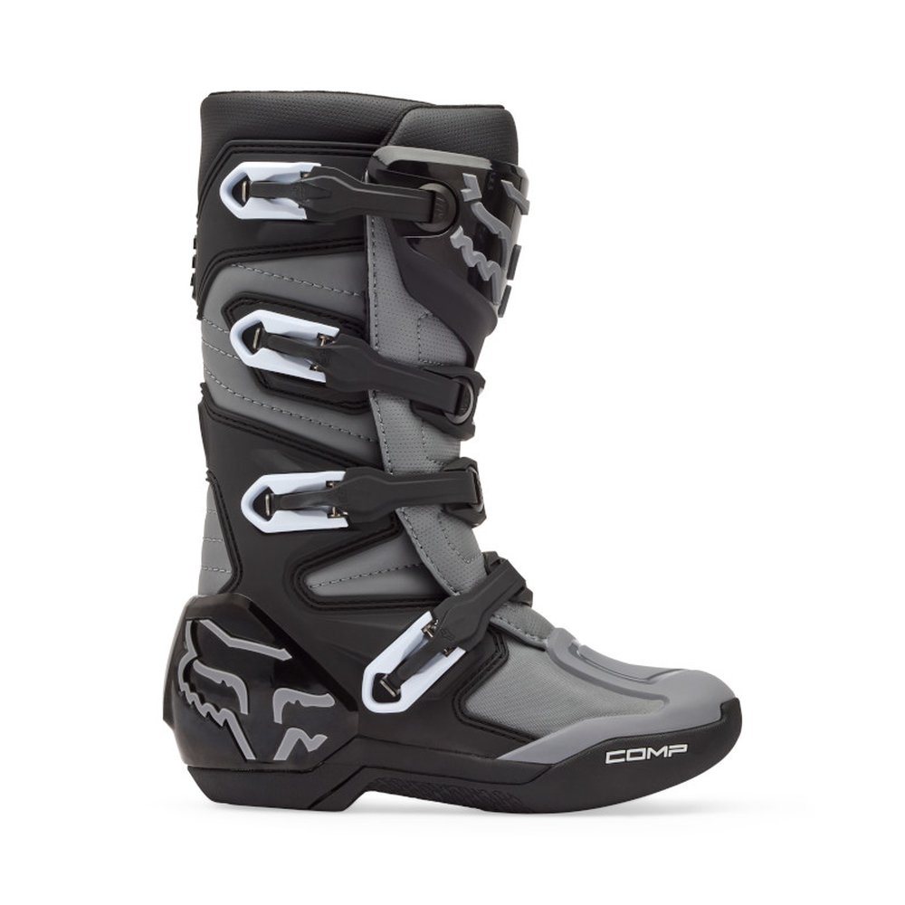 FOX YOUTH COMP CORE BOOT Motocross Stiefel für Kinder Schwarz/Grau