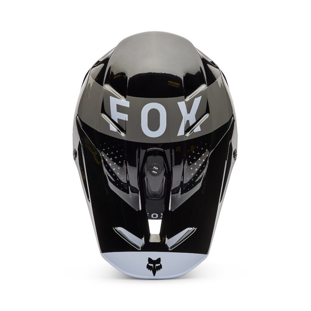 FOX V3 TINE Motocross Helm Schwarz