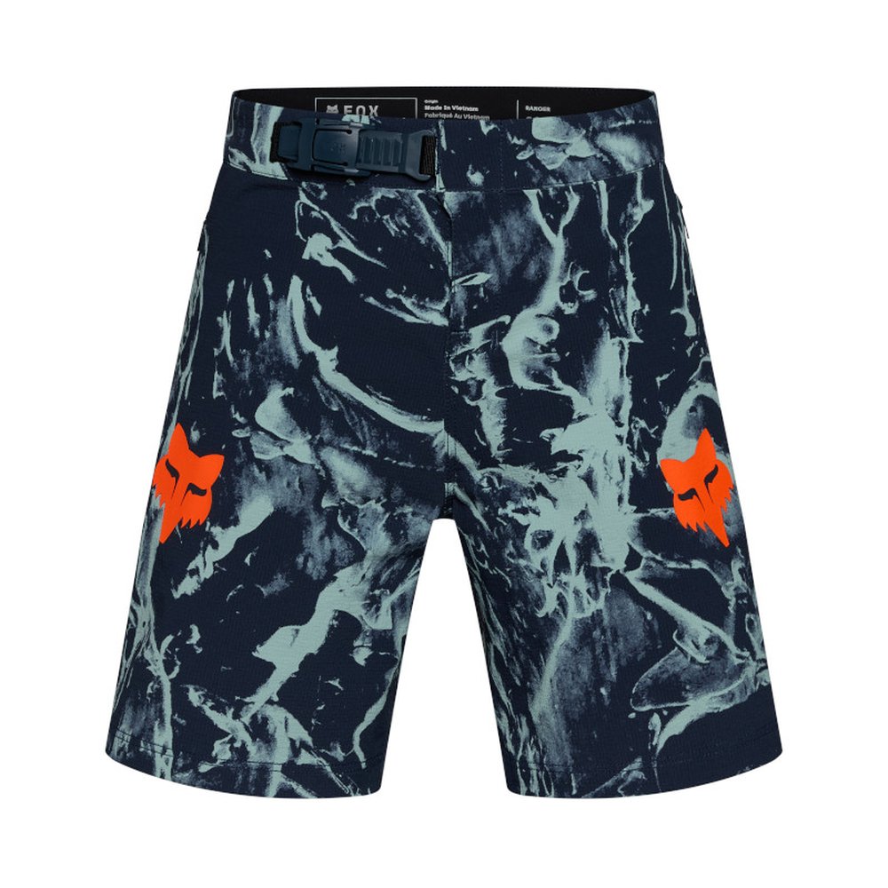 FOX YOUTH RANGER SHORT IMAGE PRINT kurze MTB Hose für Kinder Dark Blau
