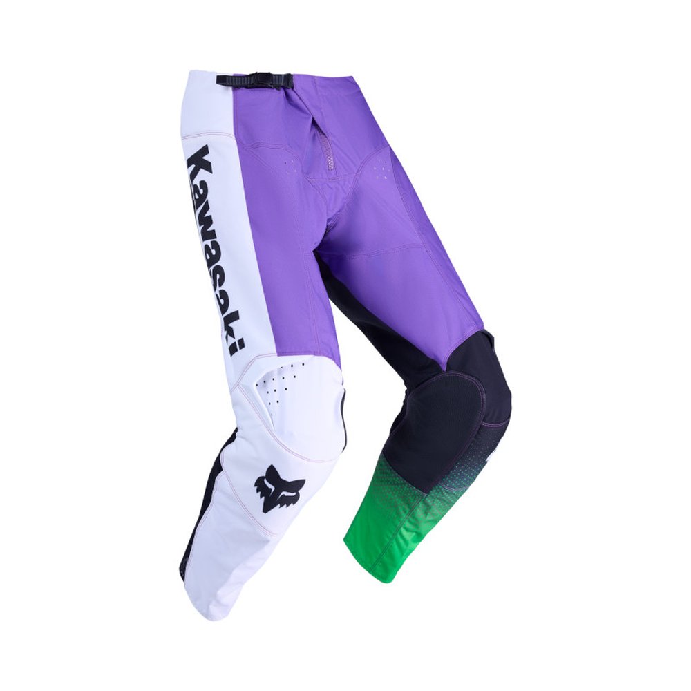 FOX 180 KAWASAKI PANT Motocross Hose Open Purple