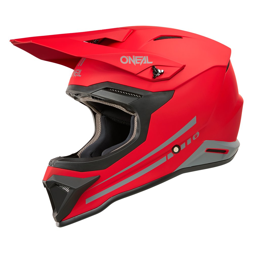 ONEAL 1SRS Motocross Helm Solid rot