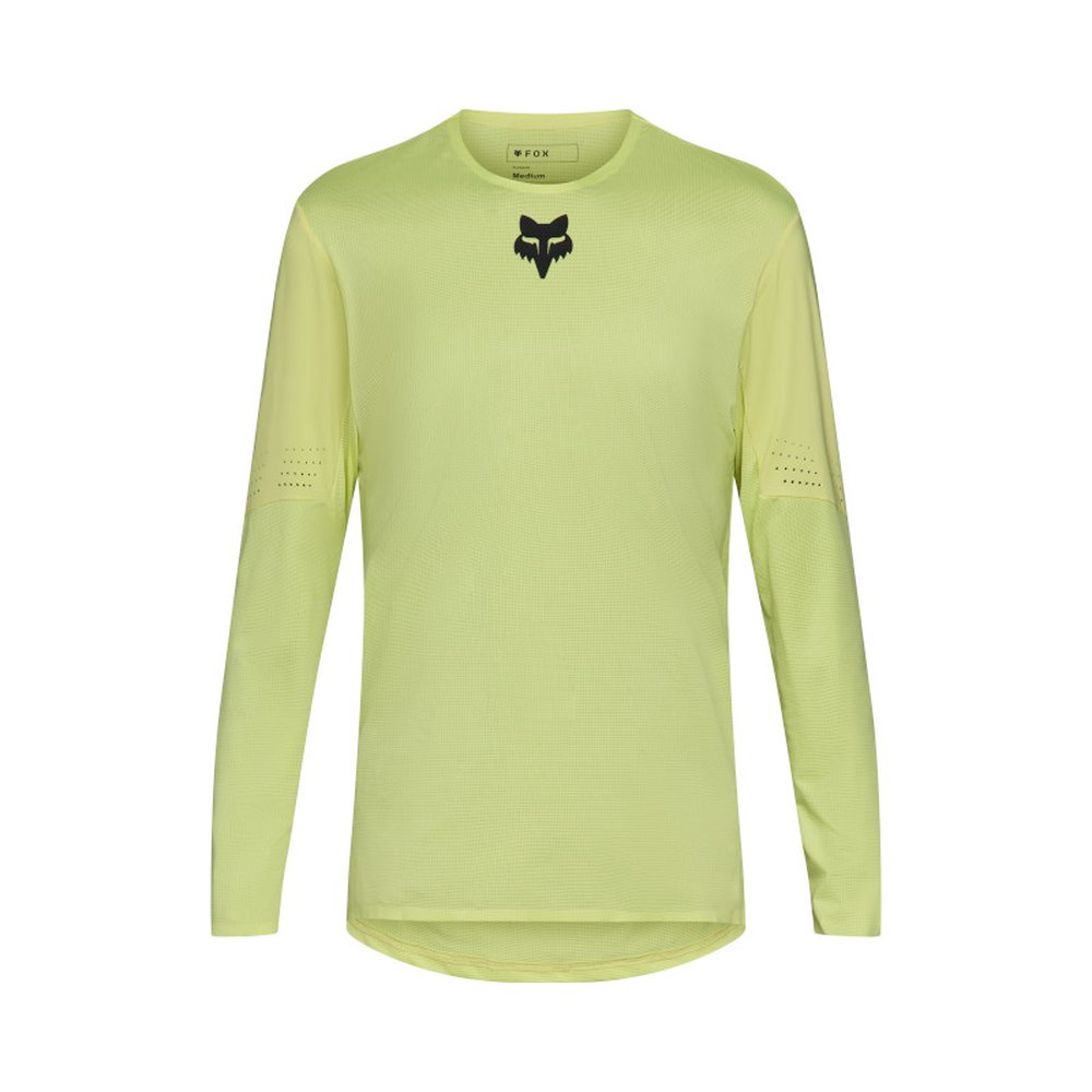 FOX FLEXAIR LS JERSEY langärmlig Limestone Gelb Schwarz