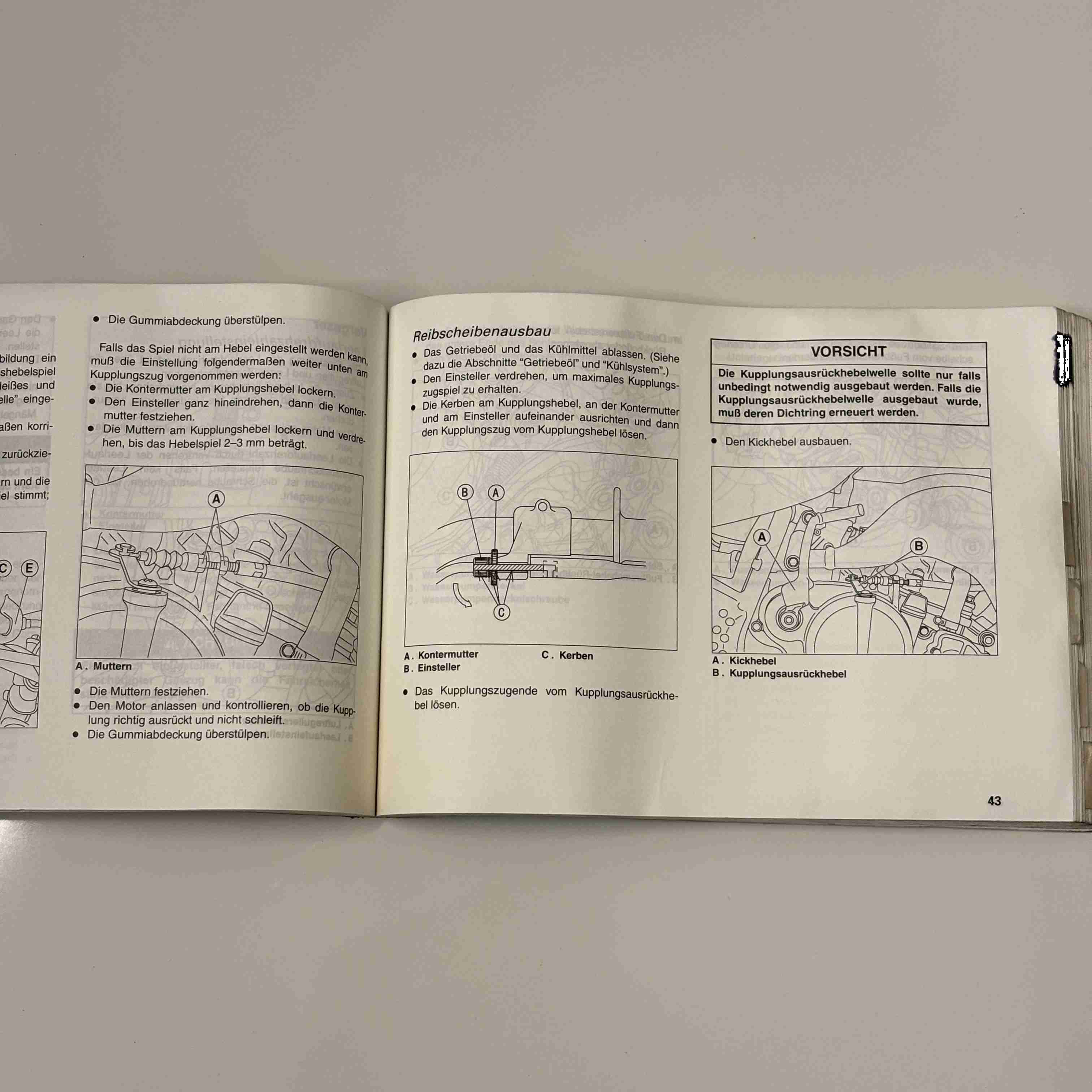KAWASAKI KX 65 2005 99976-1179 Motorrad-Handbuch gebraucht