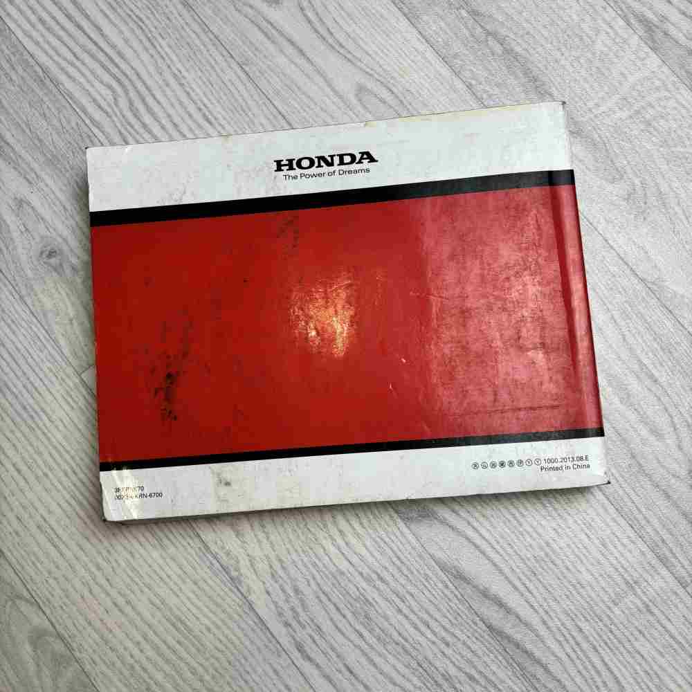 HONDA CRF 250 R 2014 3RKRN670 00X3R-KRN-6700 Motorrad-Handbuch gebraucht