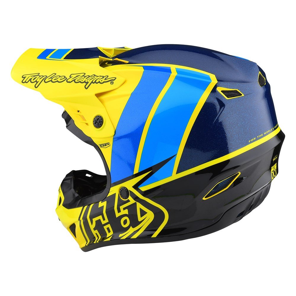 TROY LEE DESIGNS GP Nova Motocross Kinder Helm neon gelb