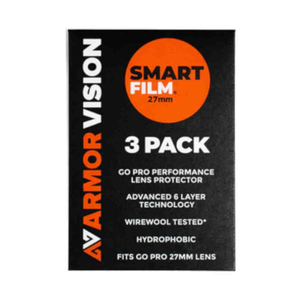 ARMOR VISION 27mm Smart Film für Go Pro Linsenschutz 3er Pack