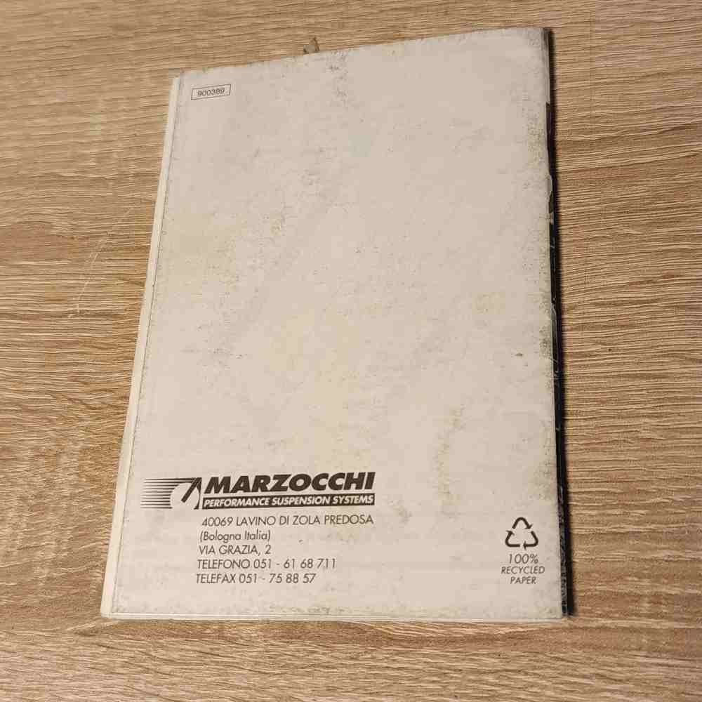 MARZOCCHI MAGNUM Instruction Manual 900389 Motorrad-Handbuch gebraucht