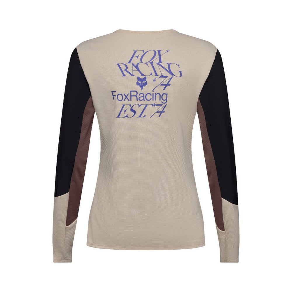 FOX W DEFEND LS JERSEY PARK für Frauen Chalk