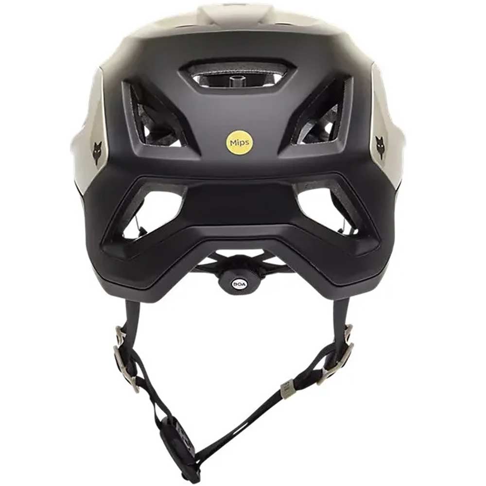 FOX SPEEDFRAME PRO BACKFADE Halbschale MTB Helm Cream