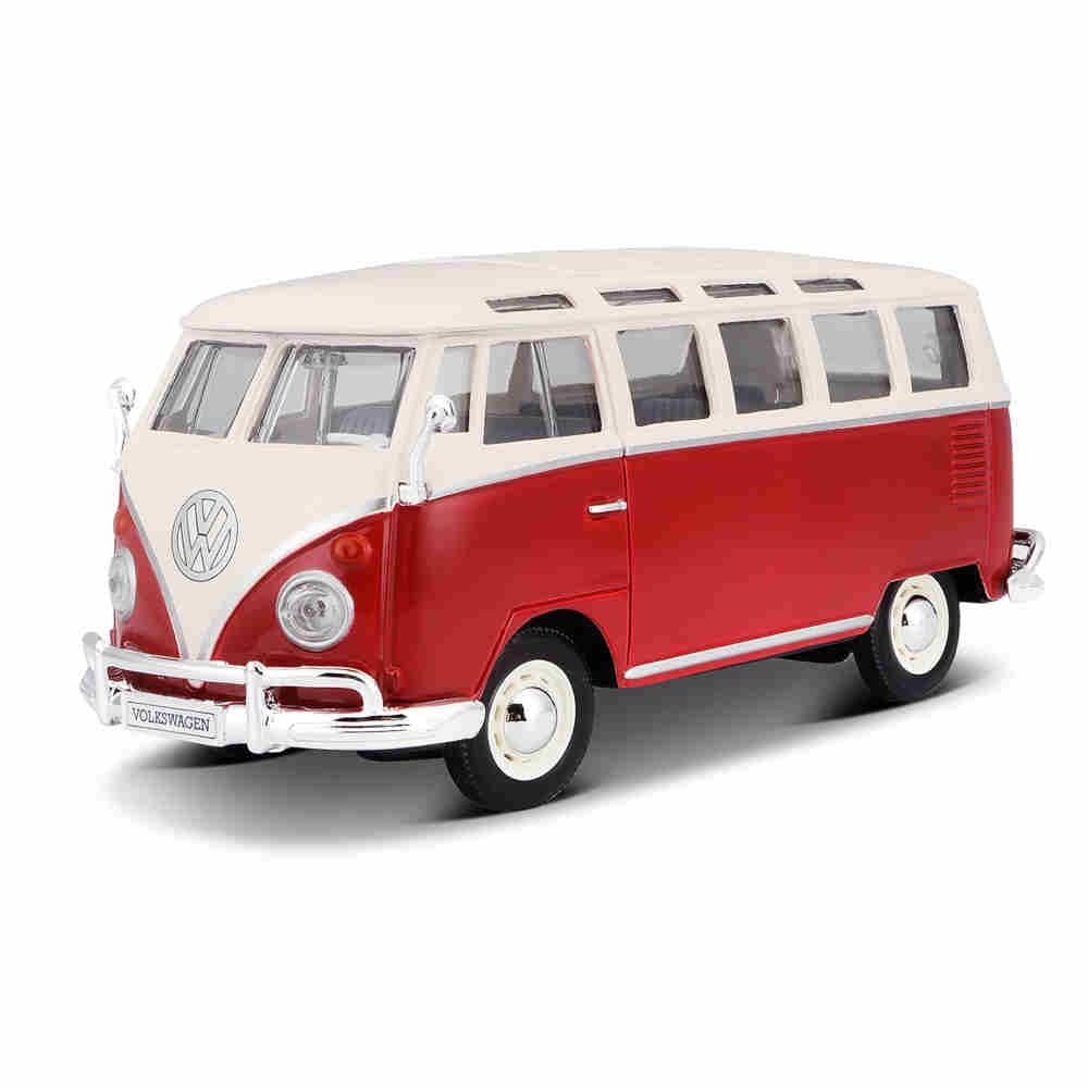 MAISTO VW Bus Samba Van Bulli Modell Maßstab: 1:25