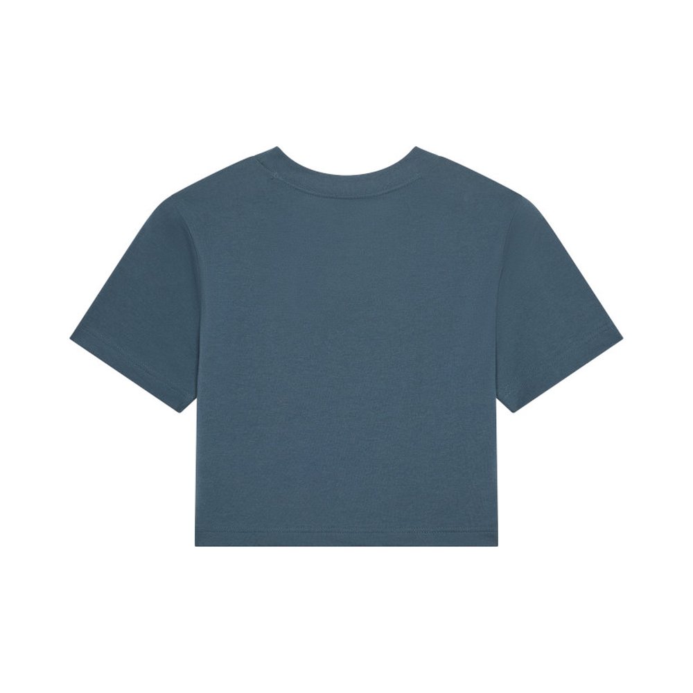 FOX W CHECKER SS BABY T-Shirt für Frauen Deep Cobalt