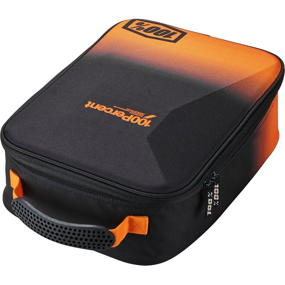 100% Crush Brillentasche schwarz orange 100% Crush Brillentasche schwarz orange