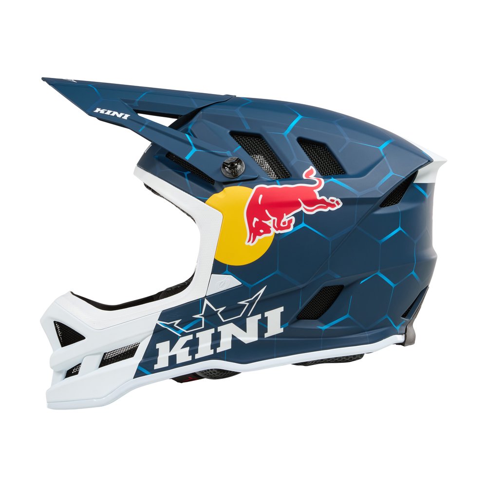 KINI RED BULL DHC MTB Helm 1.0 blau/weiss