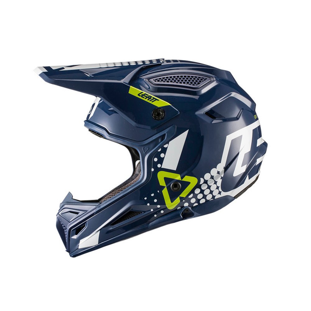 LEATT GPX 4.5 Motocrosshelm blau-weiss-grün