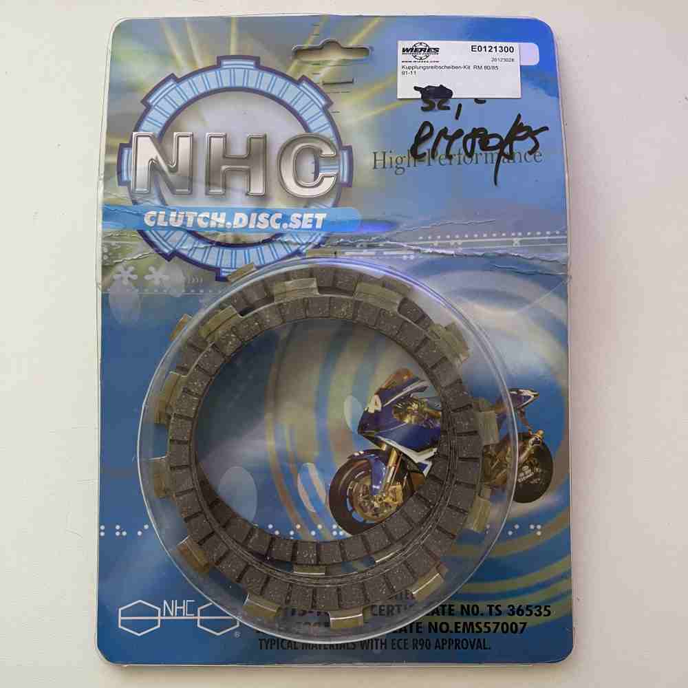 NHC Kupplungsreibscheiben-Kit passend für Suzuki RM 80/85 1991-2011