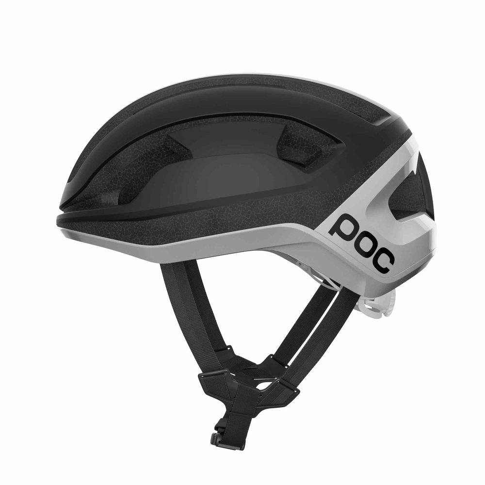 POC Omne Lite Gravel Helm Uranium Black Matt/Hydrogen White