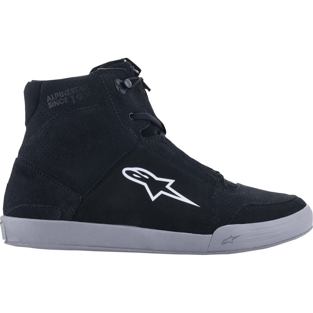 ALPINESTARS Chrome Motorrad Schuhe schwarz grau