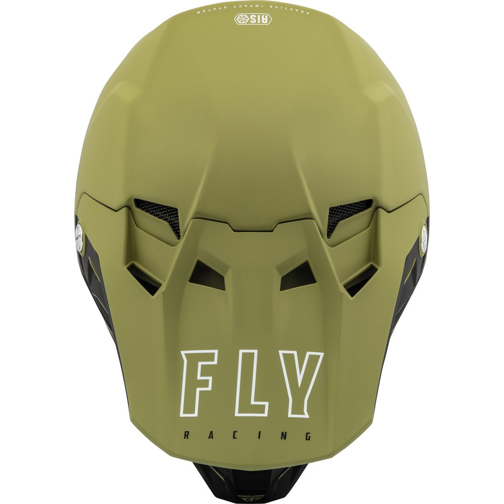 FLY Formula CC Centrum Motocross Helm oliv grün schwarz
