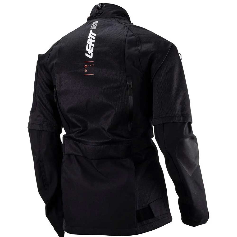 LEATT Moto 4.5 HydraDri Jacke Regenjacke wasserdicht schwarz