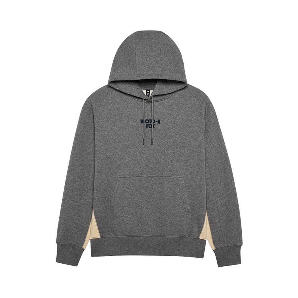 FOX MOTO-X OVERSIZED FLC PO Hoodie Kapuzen Pullover Heather Graphite