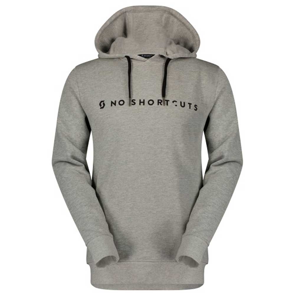 SCOTT Hoody M's No Shortcuts LS grau melange SCOTT Hoody M's No Shortcuts LS grau melange