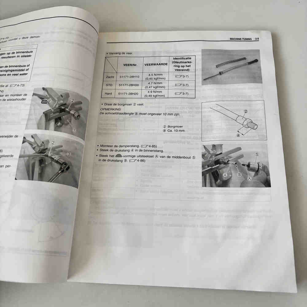 SUZUKI RM-Z 250 2010 99011-49H50-01H Motorrad-Handbuch gebraucht