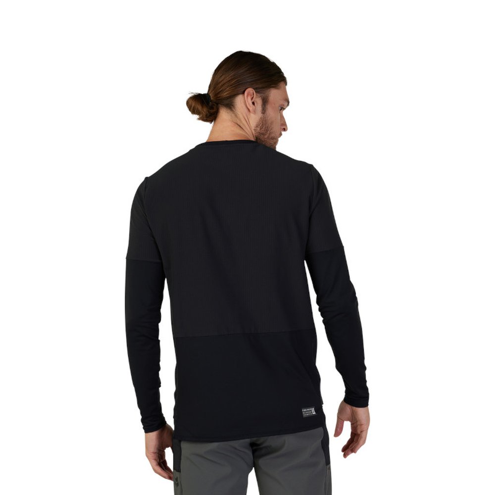 FOX DEFEND THERMAL JERSEY Schwarz