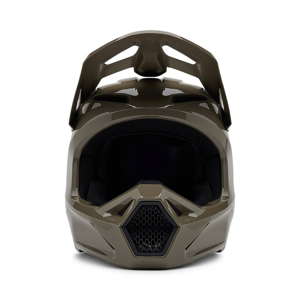 FOX V1 SOLID Motocross Helm Ash
