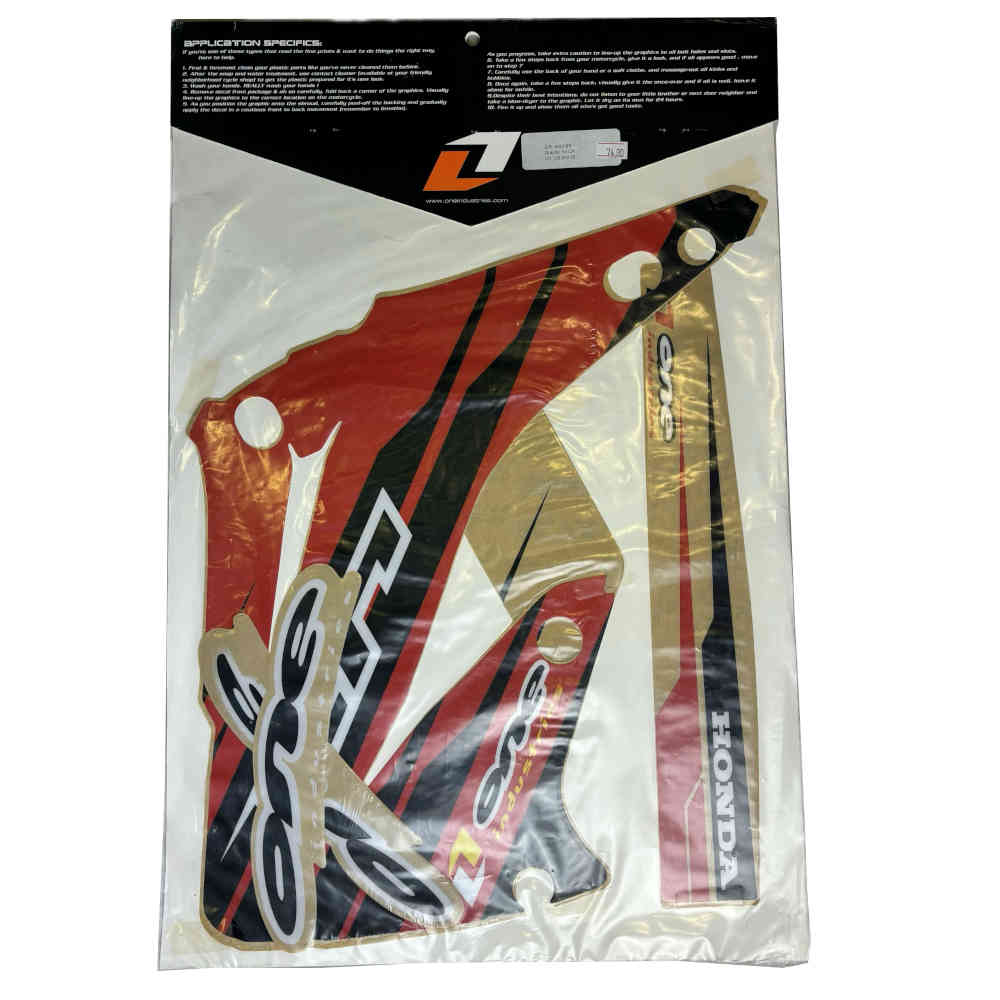 ONE INDUSTRIES Graphic Kit Dekorsatz passend für Honda CR 125-250 2002