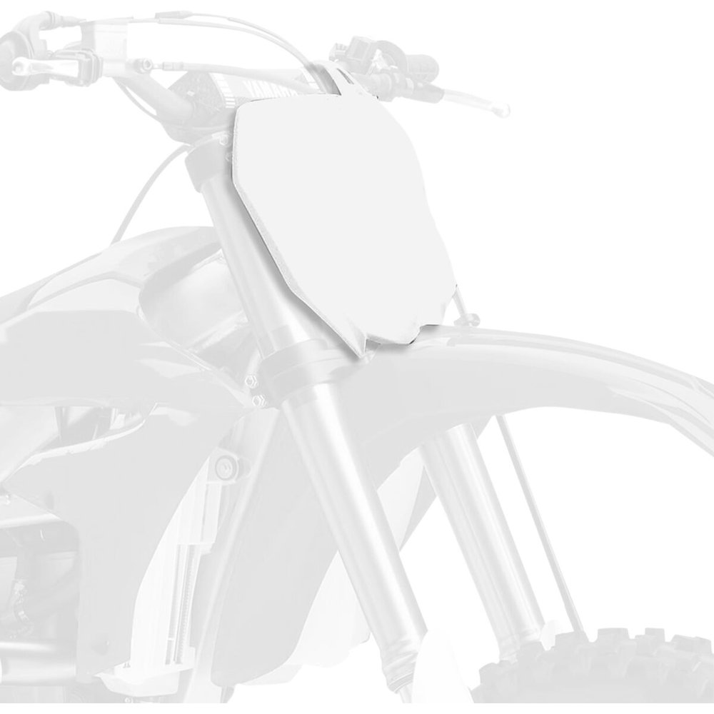 POLISPORT Nummerntafel Yamaha YZ 15-21  Yamaha YZ-F 10-17 weiss