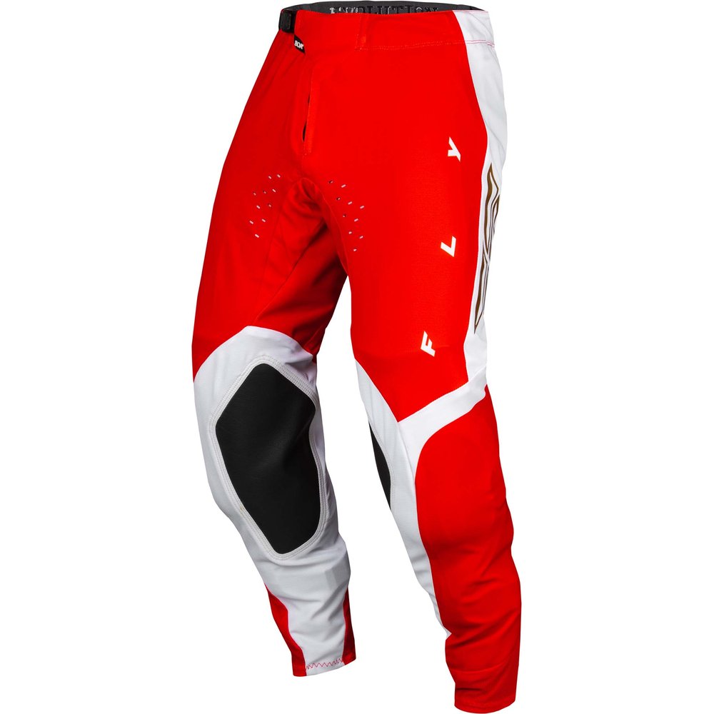 FLY Evolution Motocross Hose rot weiss rot irridium